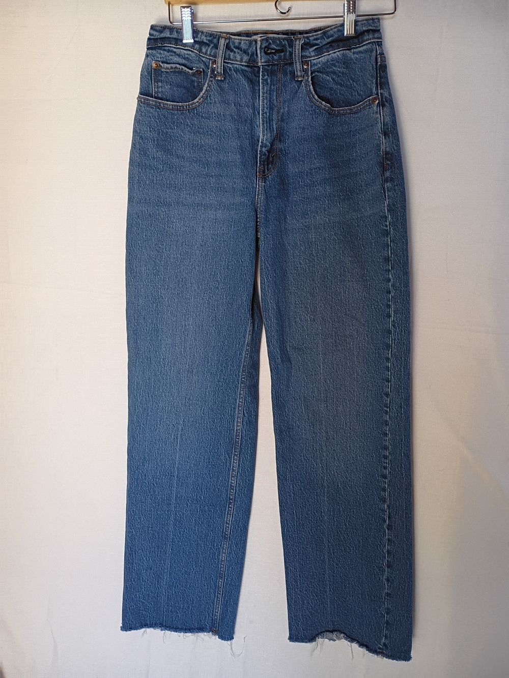 Abercrombie & Fitch Women's The 90's Relaxed High Rise Straight-Leg Jeans 28 - Picture 6 of 15